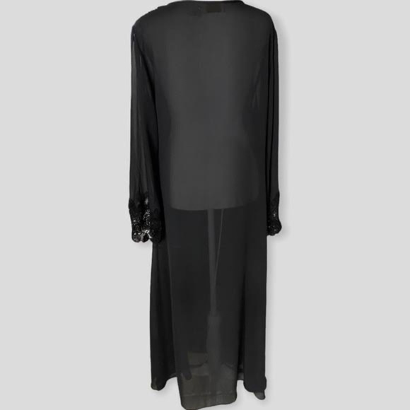 ⭐️Shein Curve,1X,Drop Shoulder Sheer Mesh Kimono,Excellent Condition - Picture 6 of 16